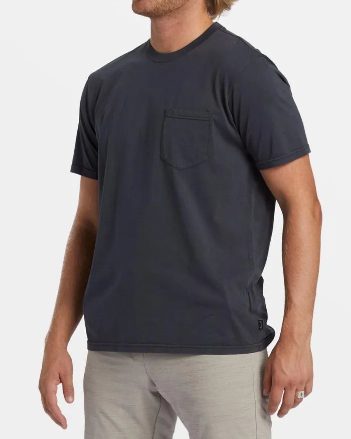 Billabong Wave Washed Essentials Essential TShirt Black 8211 Men Billabong Wave Washed Essentials Essential TShirt Black 8211 Men