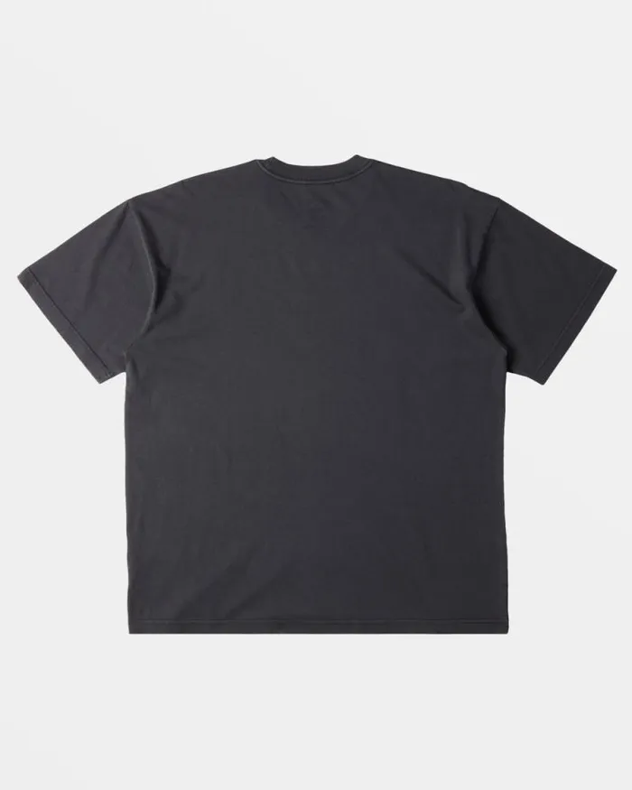 Billabong Wave Washed Essentials Firey OG TShirt Washed Black 8211 Men Billabong Wave Washed Essentials Firey OG TShirt Washed Black 8211 Men