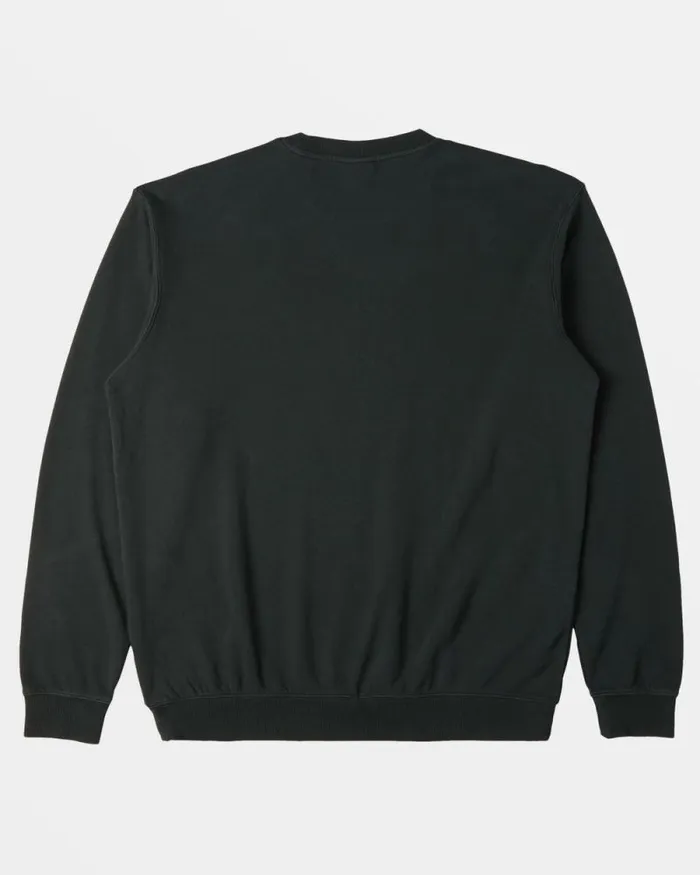 Billabong Wave Washed Essentials Wave Washed Crewneck Sweatshirt Forest Green 8211 Men Billabong Wave Washed Essentials Wave Washed Crewneck Sweatshirt Forest Green 8211 Men
