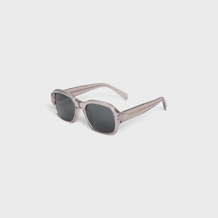 Black Frame 49 Sunglasses In Acetate Transparent Taupe Men CELINE SUNGLASSES Black Frame 49 Sunglasses In Acetate Transparent Taupe Men CELINE SUNGLASSES