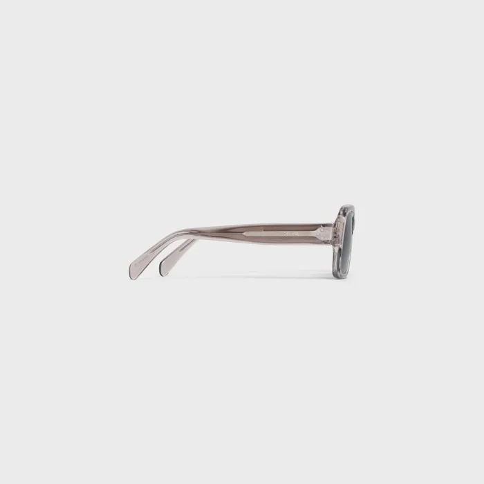Black Frame 49 Sunglasses In Acetate Transparent Taupe Men CELINE SUNGLASSES Black Frame 49 Sunglasses In Acetate Transparent Taupe Men CELINE SUNGLASSES