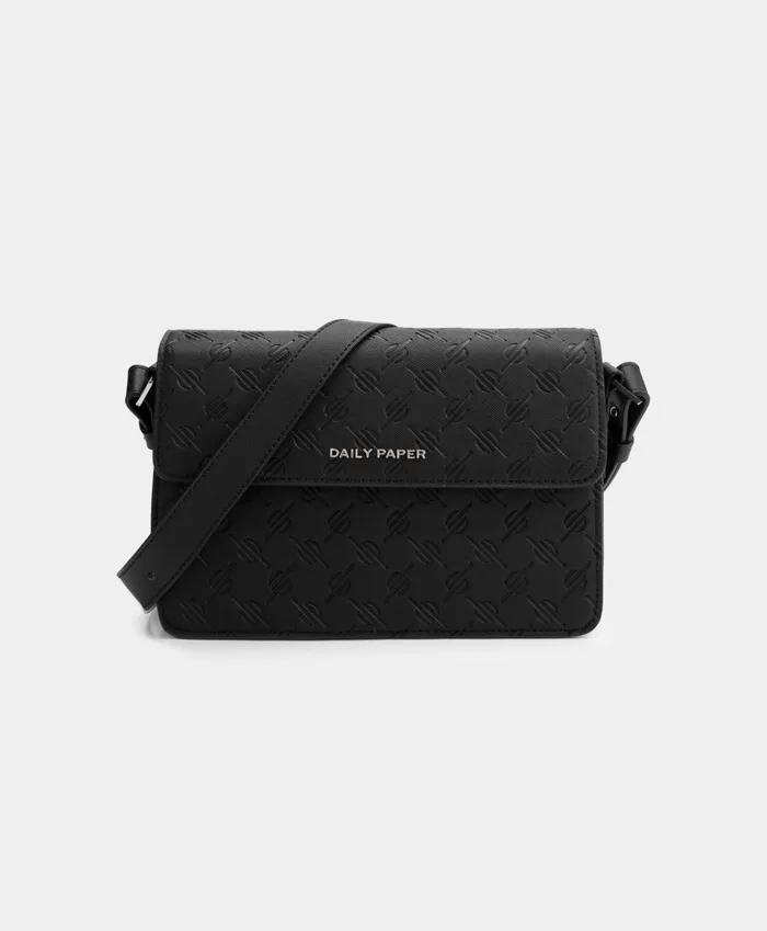 Black Meru Monogram Bag MenWomen Daily Paper Bags