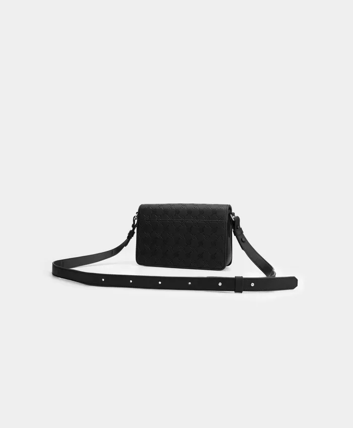 Black Meru Monogram Bag MenWomen Daily Paper Bags