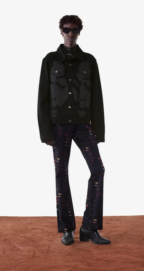 Black Wekafela Jacket Men Daily Paper Jackets