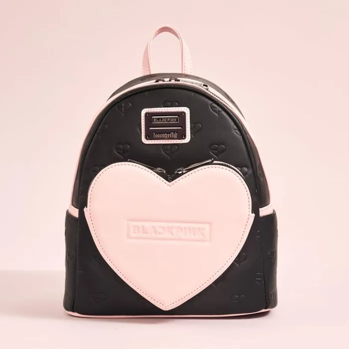 BLACKPINK AllOver Print Heart Mini Backpack Unisex Loungefly Backpacks BLACKPINK AllOver Print Heart Mini Backpack Unisex Loungefly Backpacks
