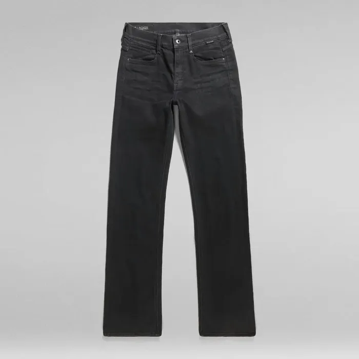 Bootcut and Flare Women GStar RAW Noxer Bootcut Jeans Worn In Midnight Black Od