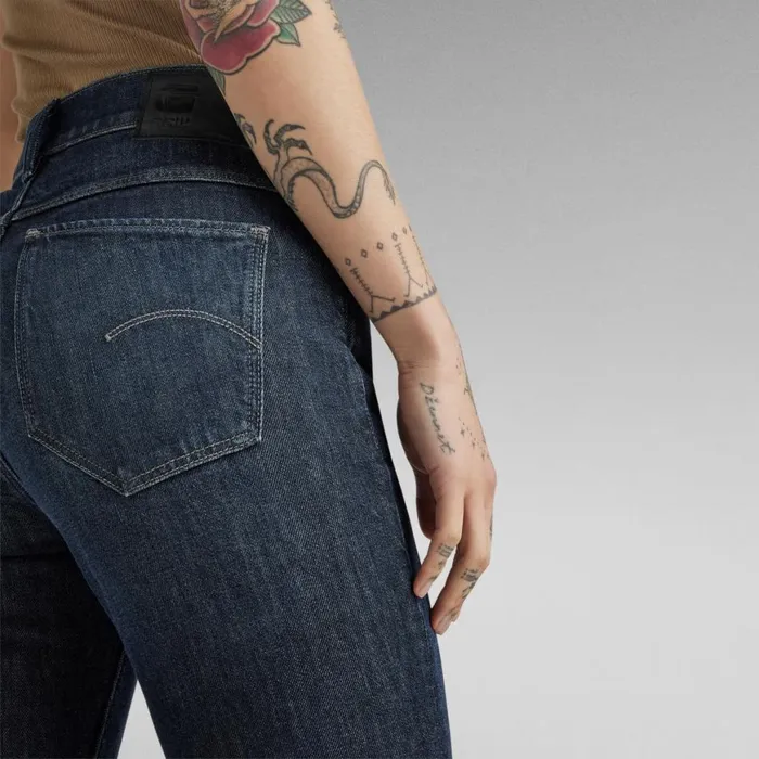 Bootcut and Flare Women GStar RAW Noxer Bootcut Jeans Worn In Ocean Reef