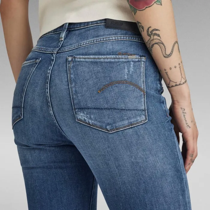 Bootcut and Flare Women GStar RAW Premium 3301 Flare Jeans Faded Cobalt