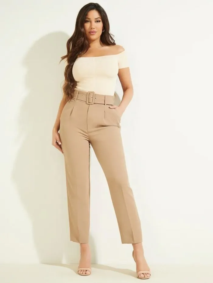 Bottoms Women Marciano Atlas Pant Shiitake Brown