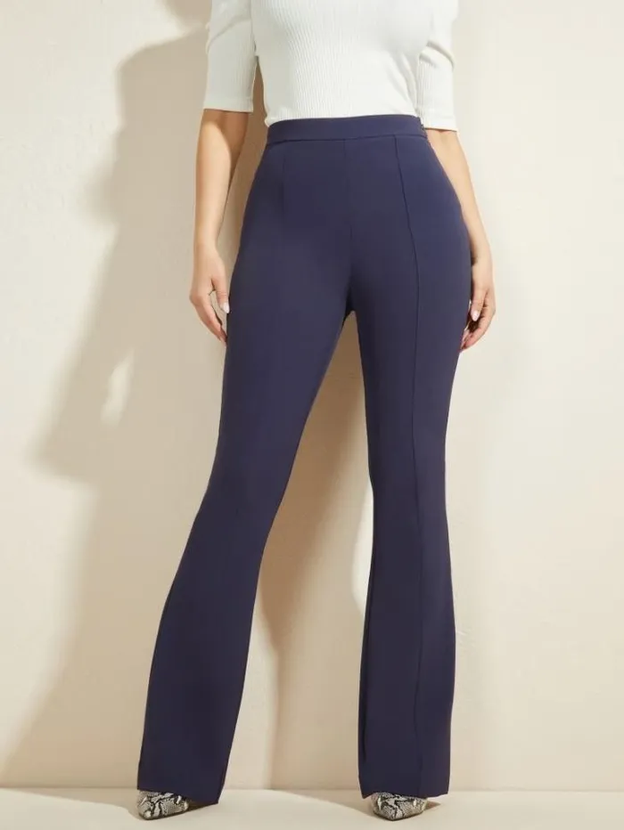 Bottoms Women Marciano Chloe Flared Pant Nocturnal Navy