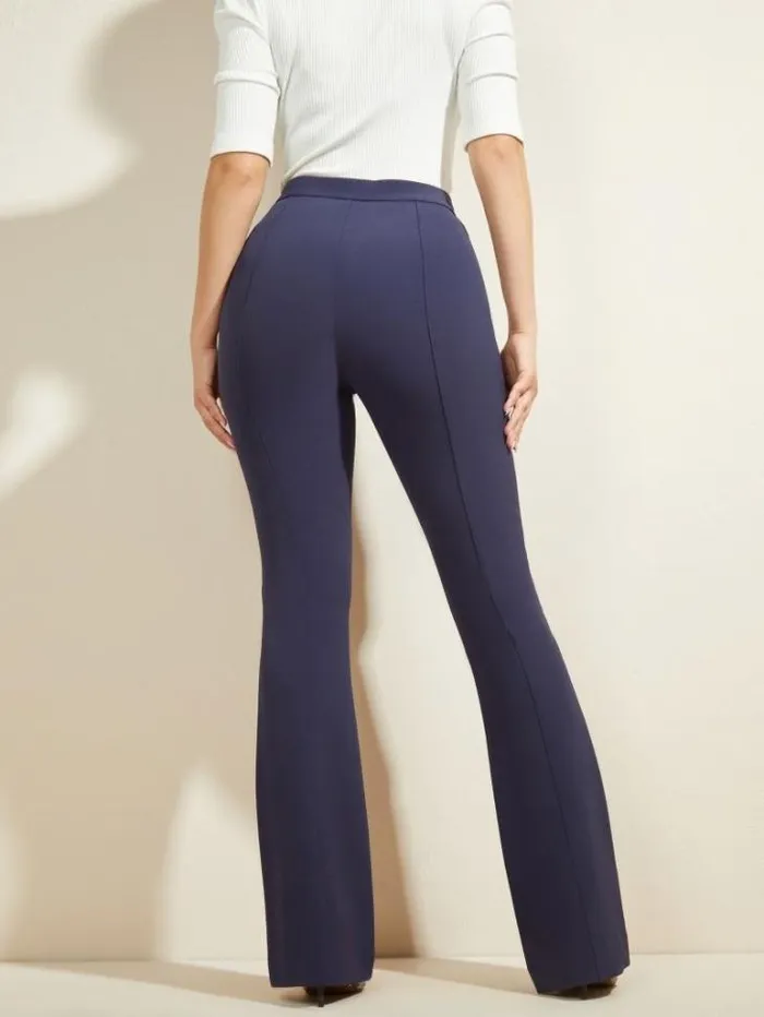 Bottoms Women Marciano Chloe Flared Pant Nocturnal Navy Bottoms Women Marciano Chloe Flared Pant Nocturnal Navy