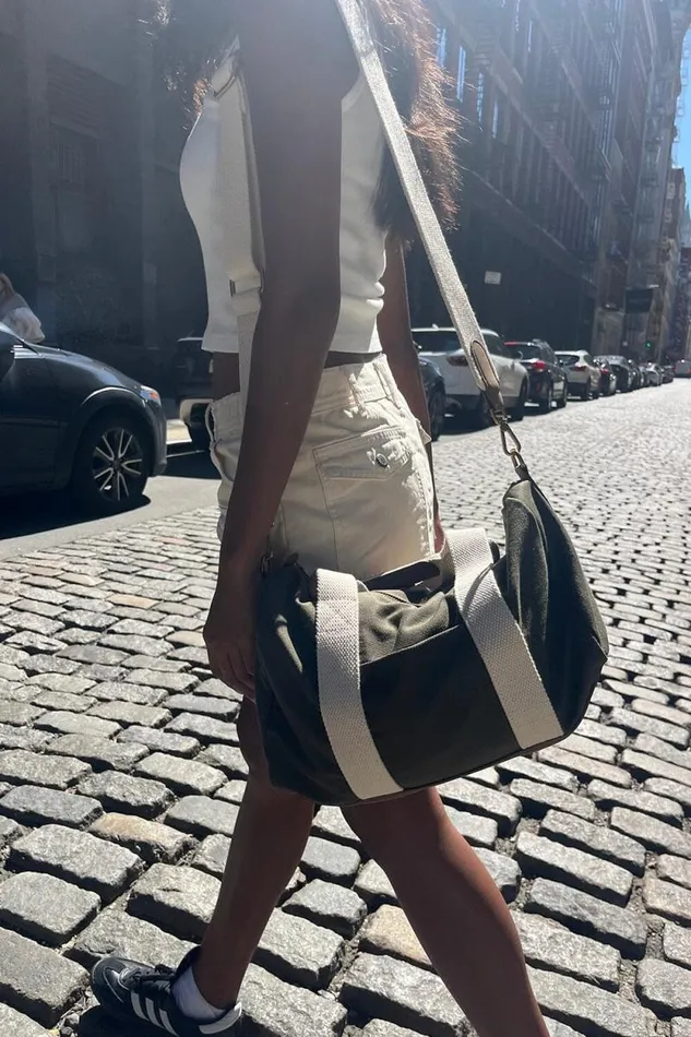 Brandy Melville Bags and Backpacks Mini Duffle Bag Military Green 8211 Women