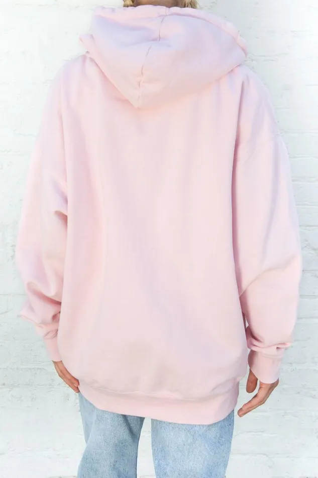 Brandy Melville Sweatpants and Sweatshirts Christy Hoodie Pastel Pink 8211 Women