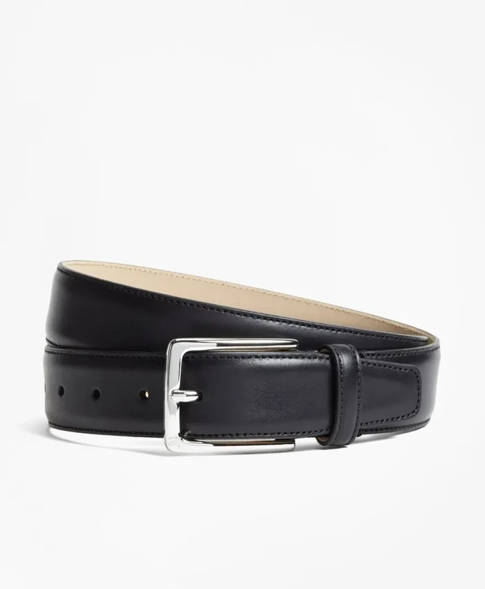 Brooks Brothers Belts 1818 Leather Belt Black 8211 Men