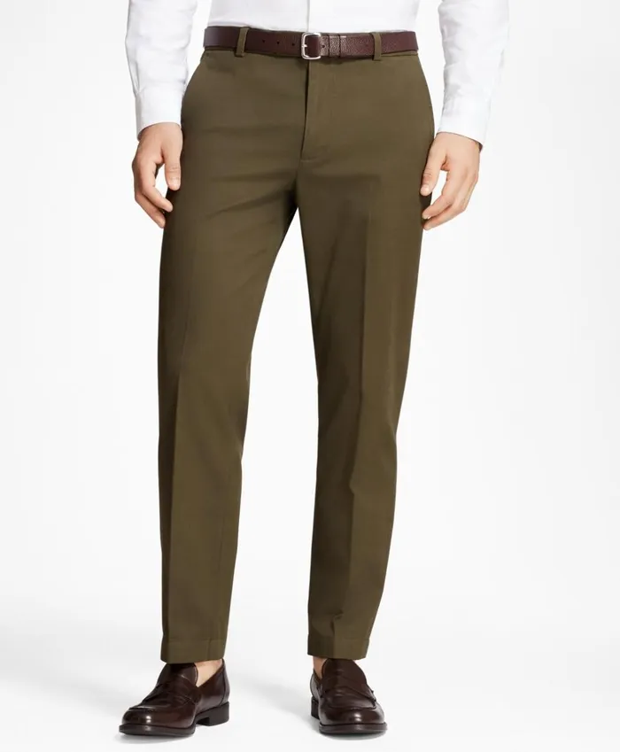 Brooks Brothers Casual Pants Milano Fit Supima Cotton Stretch Chinos Dark Green 8211 Men Brooks Brothers Casual Pants Milano Fit Supima Cotton Stretch Chinos Dark Green 8211 Men