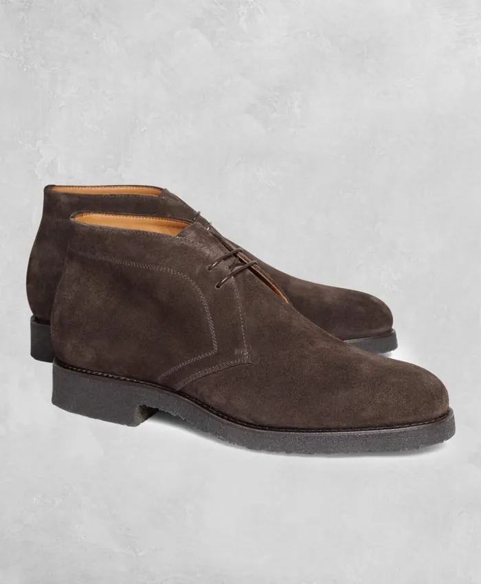 Brooks Brothers Dress and Casual Shoes Golden Fleece Suede Chukka Boots Brown 8211 Men Brooks Brothers Dress and Casual Shoes Golden Fleece Suede Chukka Boots Brown 8211 Men