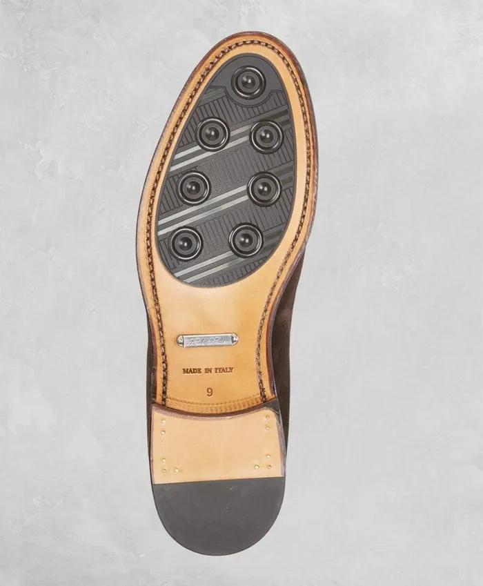 Brooks Brothers Dress and Casual Shoes Golden Fleece Suede Penny Loafers Brown 8211 Men Brooks Brothers Dress and Casual Shoes Golden Fleece Suede Penny Loafers Brown 8211 Men