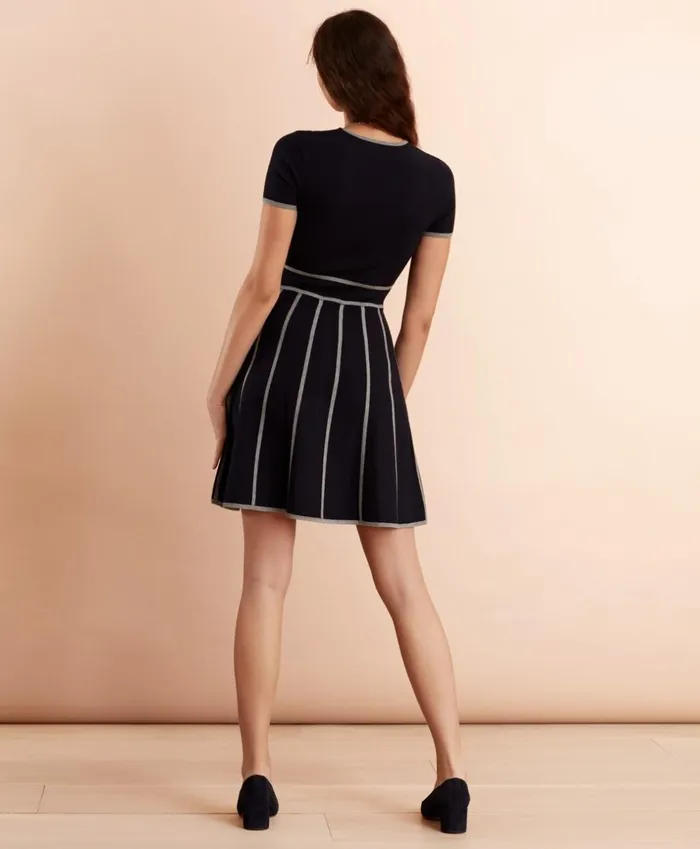 Brooks Brothers Dresses MilanoKnit Sweater Dress Navy 8211 Women