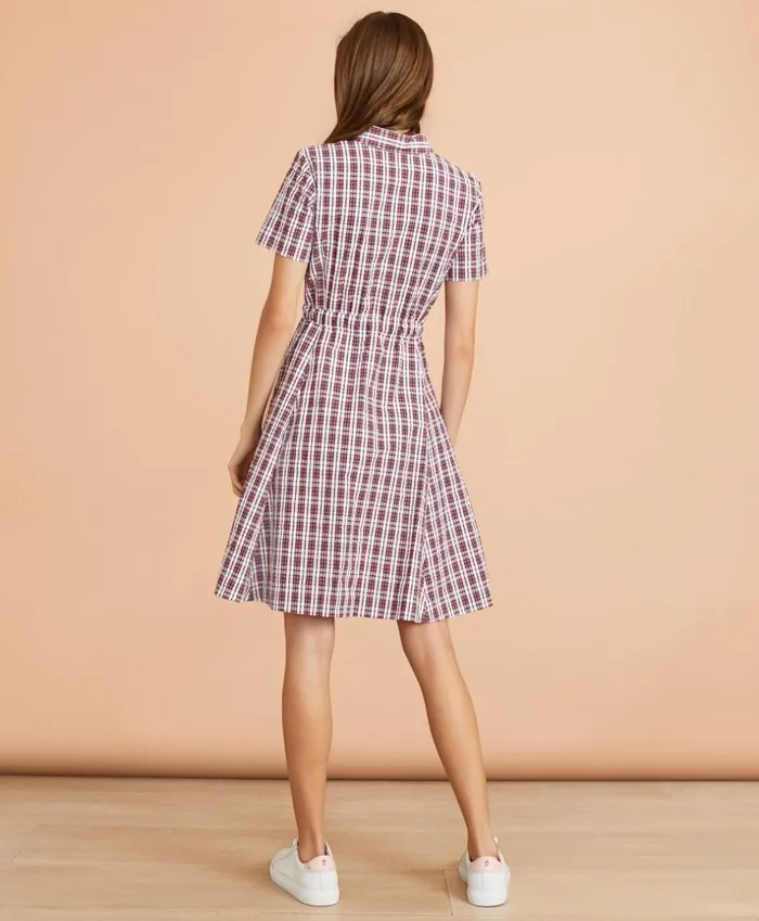 Brooks Brothers Dresses Plaid Cotton Seersucker Shirt Dress Redmulti 8211 Women Brooks Brothers Dresses Plaid Cotton Seersucker Shirt Dress Redmulti 8211 Women