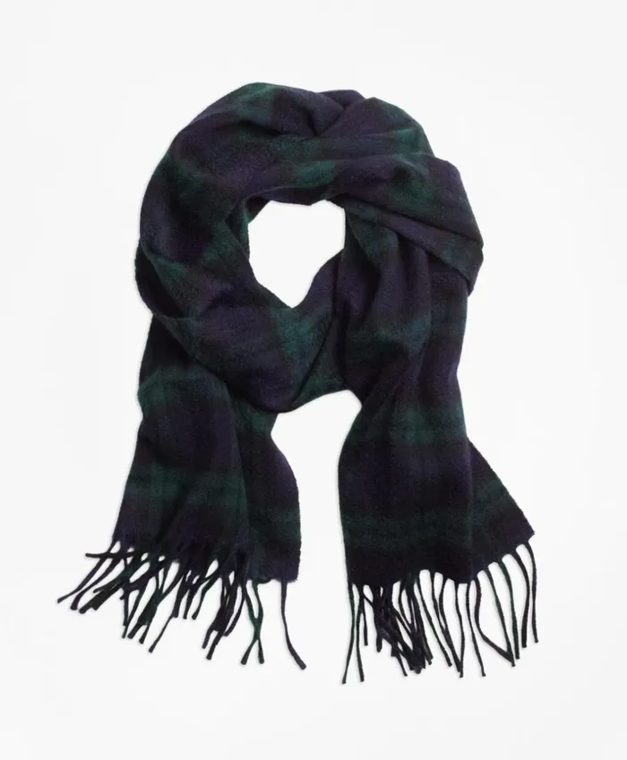 Brooks Brothers Hats Gloves and Scarves Cashmere Black Watch Scarf Blackgreen 8211 Men Brooks Brothers Hats Gloves and Scarves Cashmere Black Watch Scarf Blackgreen 8211 Men