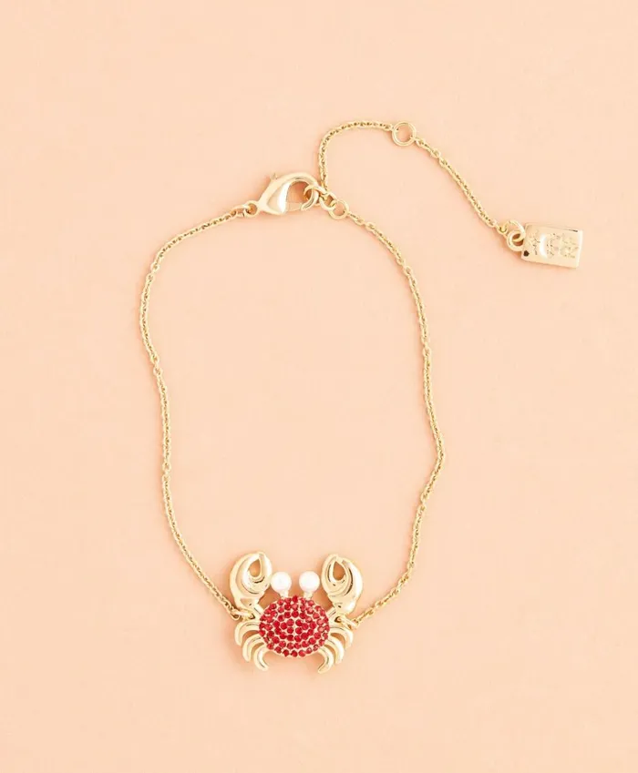 Brooks Brothers Jewelry Crab Bracelet Gold 8211 Women