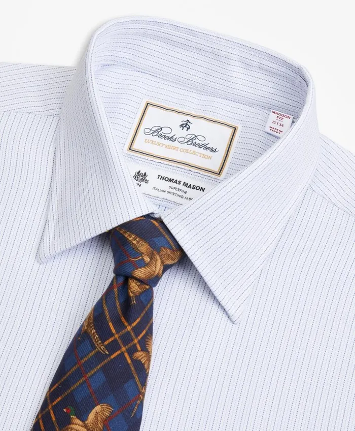 Brooks Brothers Luxury Shirts Luxury Collection Madison ClassicFit Dress Shirt Franklin Spread Collar Textured Stripe White 8211 Men Brooks Brothers Luxury Shirts Luxury Collection Madison ClassicFit Dress Shirt Franklin Spread Collar Textured Stripe White 8211 Men