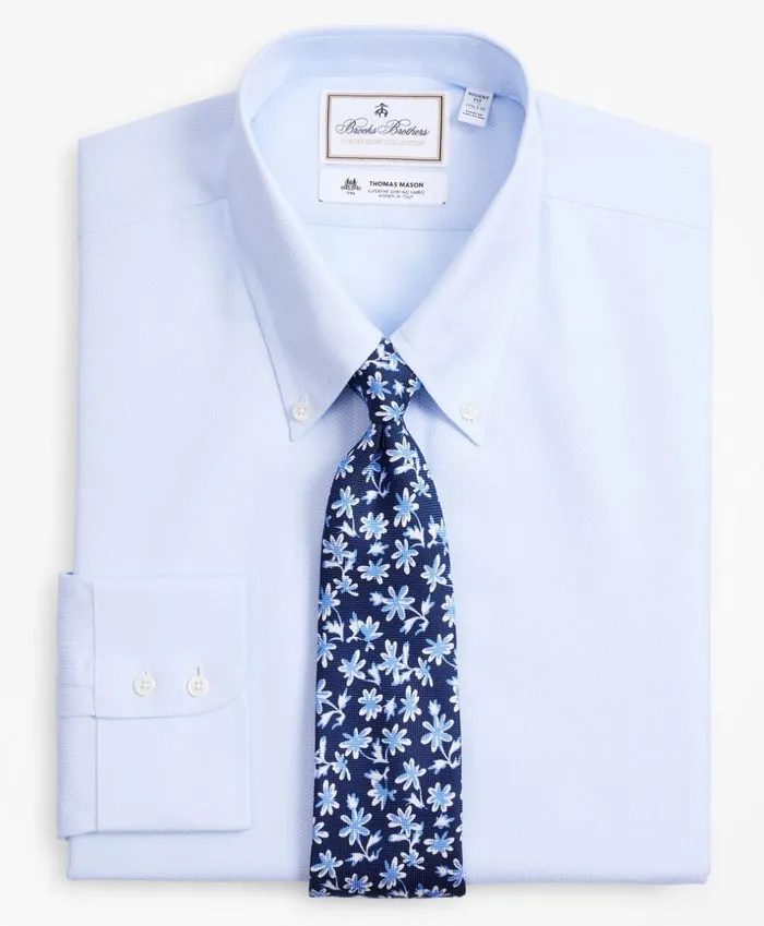 Brooks Brothers Luxury Shirts Luxury Collection Regent Fitted Dress Shirt ButtonDown Collar Dobby Links Light Blue 8211 Men Brooks Brothers Luxury Shirts Luxury Collection Regent Fitted Dress Shirt ButtonDown Collar Dobby Links Light Blue 8211 Men