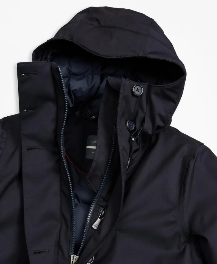 Brooks Brothers Outerwear Polar Series Waterproof Wool Parka Navy 8211 Women Brooks Brothers Outerwear Polar Series Waterproof Wool Parka Navy 8211 Women