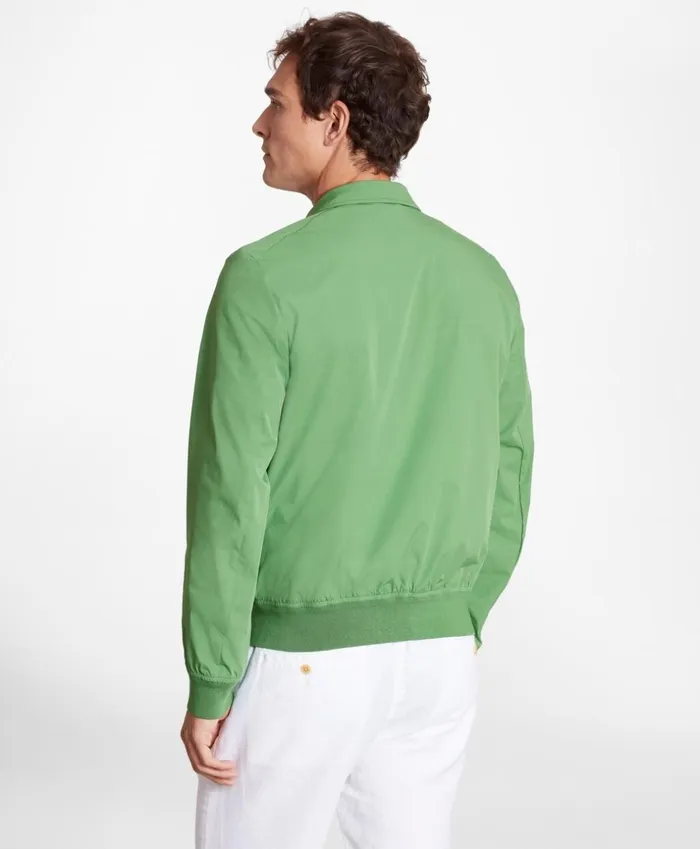 Brooks Brothers Outerwear Ultralight Stretch Bomber Jacket Bright Green 8211 Men Brooks Brothers Outerwear Ultralight Stretch Bomber Jacket Bright Green 8211 Men