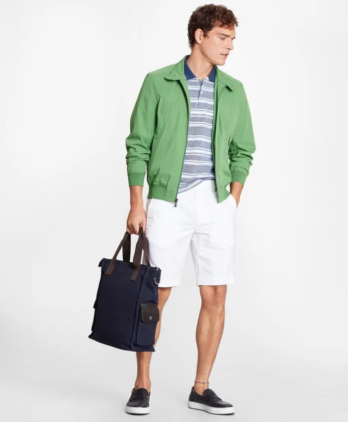 Brooks Brothers Outerwear Ultralight Stretch Bomber Jacket Bright Green 8211 Men Brooks Brothers Outerwear Ultralight Stretch Bomber Jacket Bright Green 8211 Men
