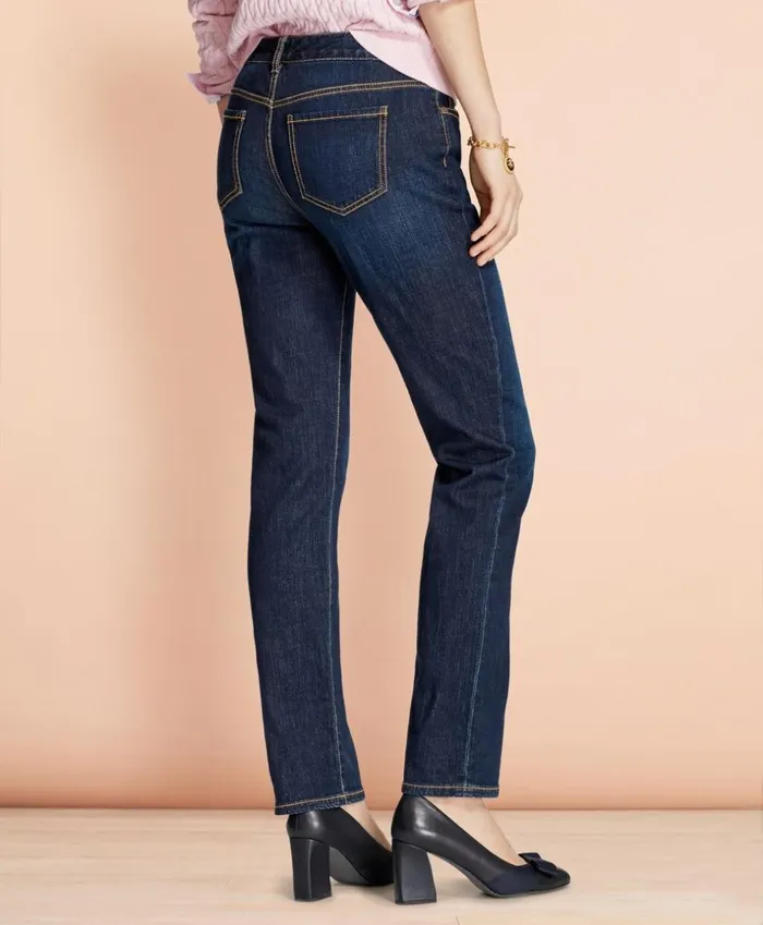 Brooks Brothers Pants Skirts and Shorts Stretch Denim Jeans Dark Blue 8211 Women Brooks Brothers Pants Skirts and Shorts Stretch Denim Jeans Dark Blue 8211 Women