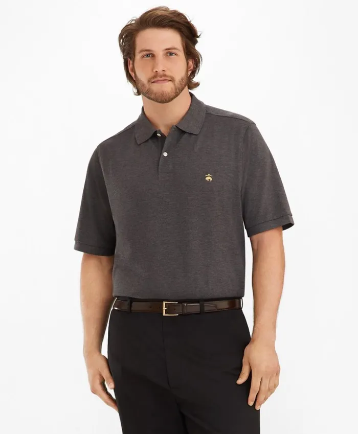 Brooks Brothers Polos and TShirts Big and Tall Supima Cotton Performance Polo Shirt Charcoal 8211 Men Brooks Brothers Polos and TShirts Big and Tall Supima Cotton Performance Polo Shirt Charcoal 8211 Men