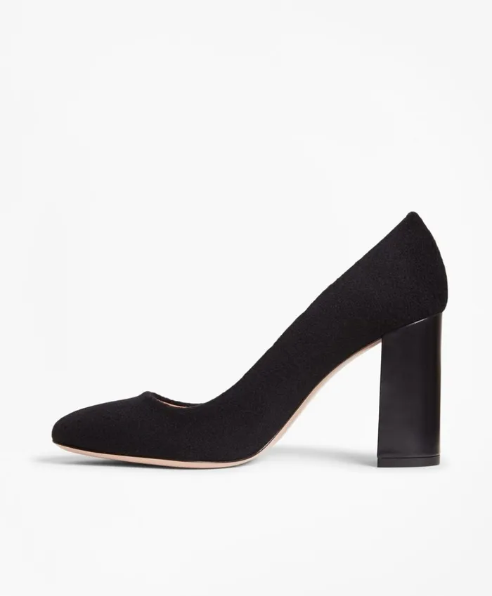 Brooks Brothers Shoes and Belts Wool Pumps Black 8211 Women Brooks Brothers Shoes and Belts Wool Pumps Black 8211 Women