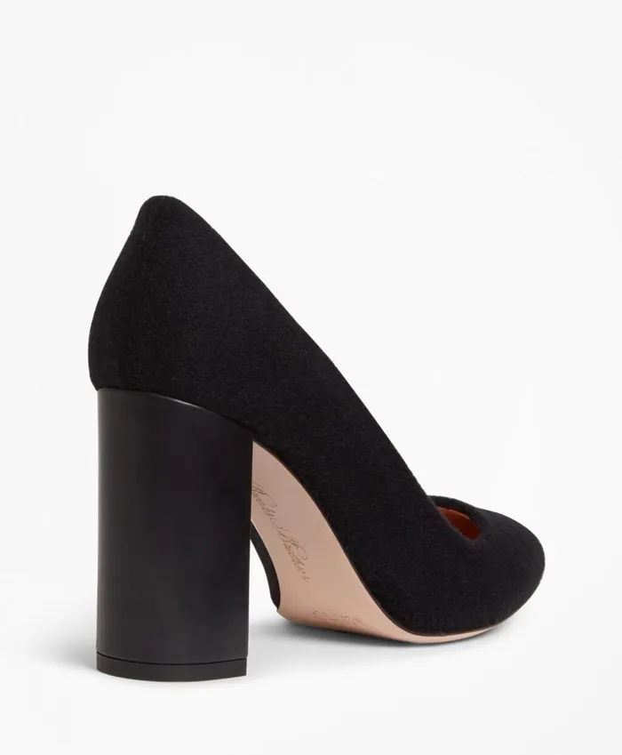 Brooks Brothers Shoes and Belts Wool Pumps Black 8211 Women Brooks Brothers Shoes and Belts Wool Pumps Black 8211 Women