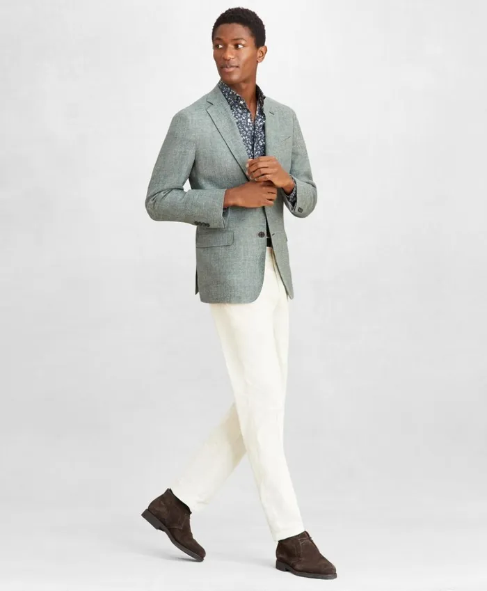 Brooks Brothers Sport Coats and Vests Golden Fleece ThreeButton Basketweave Sport Coat Turquoise 8211 Men Brooks Brothers Sport Coats and Vests Golden Fleece ThreeButton Basketweave Sport Coat Turquoise 8211 Men