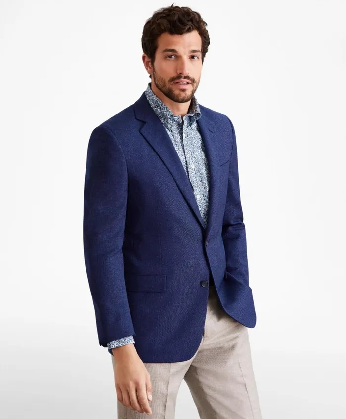Brooks Brothers Sport Coats and Vests Regent Fit Hopsack Sport Coat Blue 8211 Men Brooks Brothers Sport Coats and Vests Regent Fit Hopsack Sport Coat Blue 8211 Men