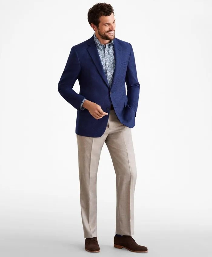 Brooks Brothers Sport Coats and Vests Regent Fit Hopsack Sport Coat Blue 8211 Men Brooks Brothers Sport Coats and Vests Regent Fit Hopsack Sport Coat Blue 8211 Men