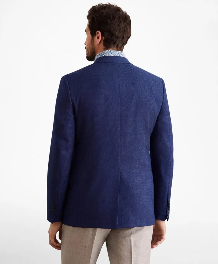 Brooks Brothers Sport Coats and Vests Regent Fit Hopsack Sport Coat Blue 8211 Men Brooks Brothers Sport Coats and Vests Regent Fit Hopsack Sport Coat Blue 8211 Men