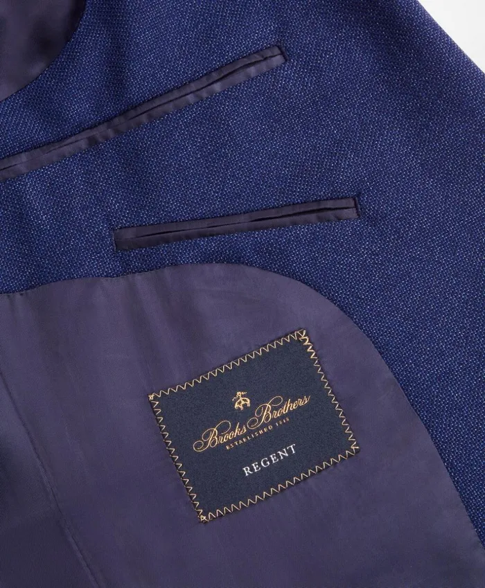 Brooks Brothers Sport Coats and Vests Regent Fit Hopsack Sport Coat Blue 8211 Men Brooks Brothers Sport Coats and Vests Regent Fit Hopsack Sport Coat Blue 8211 Men