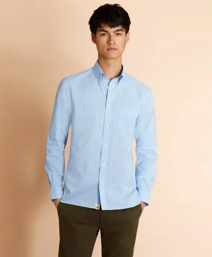 Brooks Brothers Sport Shirts Performance Series Glen Plaid Poplin Shirt Vista Blue 8211 Men Brooks Brothers Sport Shirts Performance Series Glen Plaid Poplin Shirt Vista Blue 8211 Men