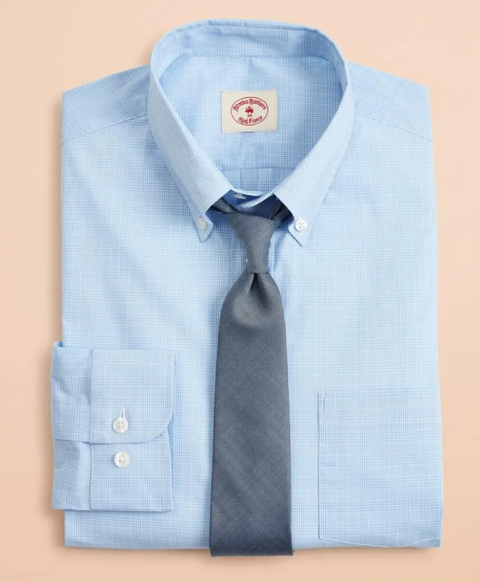Brooks Brothers Sport Shirts Performance Series Glen Plaid Poplin Shirt Vista Blue 8211 Men Brooks Brothers Sport Shirts Performance Series Glen Plaid Poplin Shirt Vista Blue 8211 Men