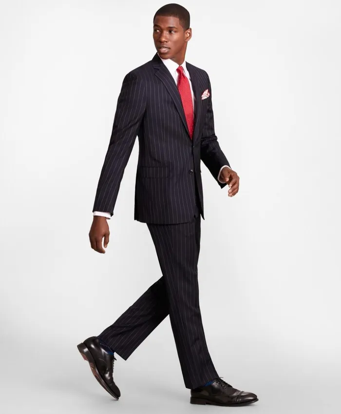 Brooks Brothers Suits BrooksGate RegentFit BeadStripe Twill Suit Jacket Navy 8211 Men Brooks Brothers Suits BrooksGate RegentFit BeadStripe Twill Suit Jacket Navy 8211 Men