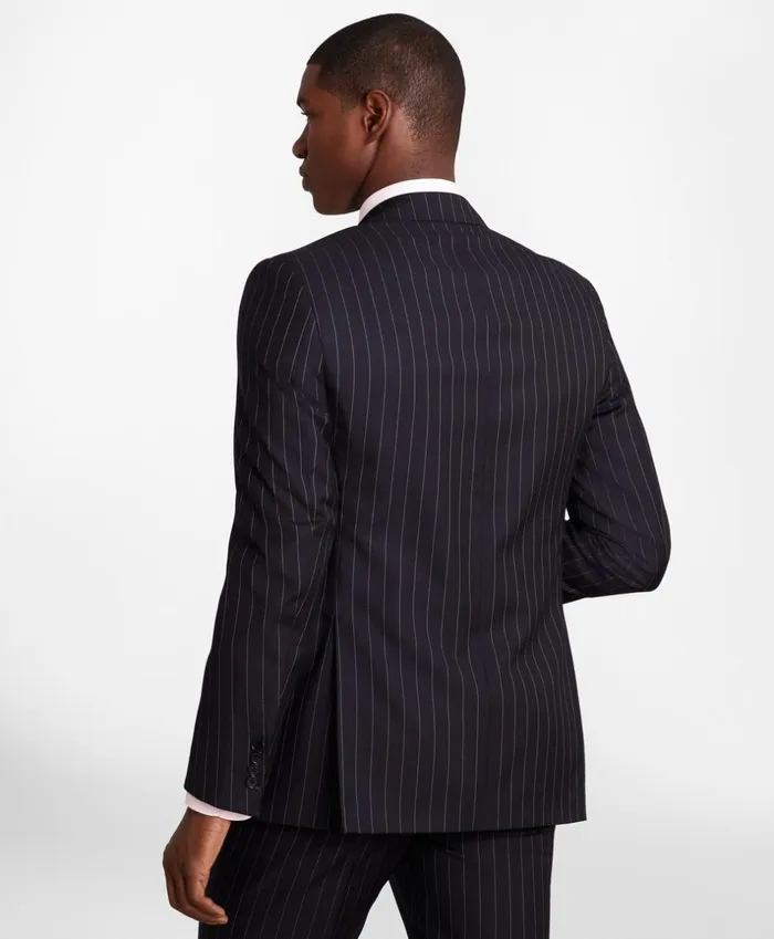 Brooks Brothers Suits BrooksGate RegentFit BeadStripe Twill Suit Jacket Navy 8211 Men Brooks Brothers Suits BrooksGate RegentFit BeadStripe Twill Suit Jacket Navy 8211 Men