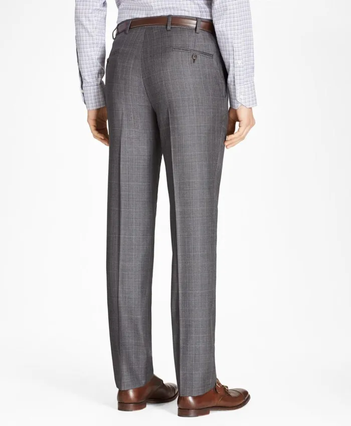 Brooks Brothers Suits Regent Fit Plaid 1818 Suit Grey 8211 Men Brooks Brothers Suits Regent Fit Plaid 1818 Suit Grey 8211 Men