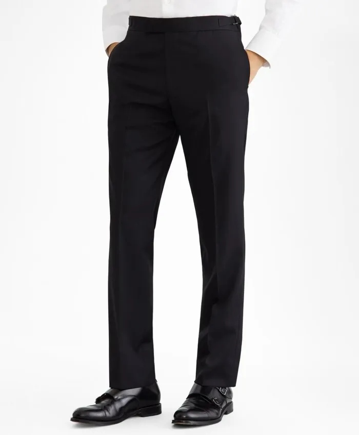Brooks Brothers Suits Regent Fit ThreeButton 1818 Suit Black 8211 Men