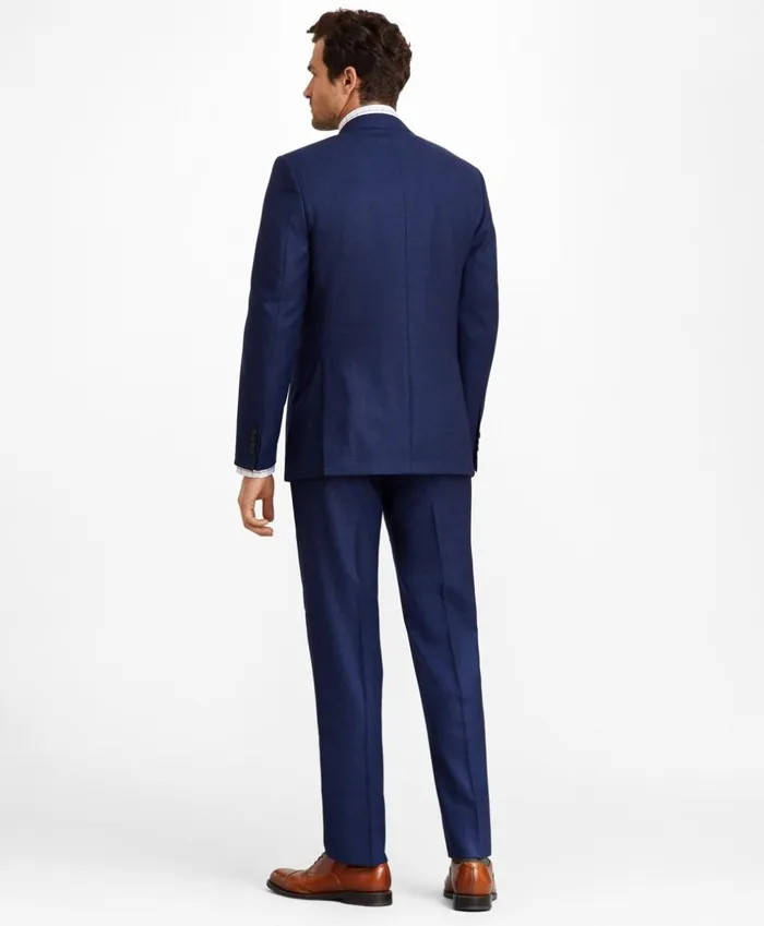 Brooks Brothers Suits Regent Fit TwoButton 1818 Suit Navy 8211 Men