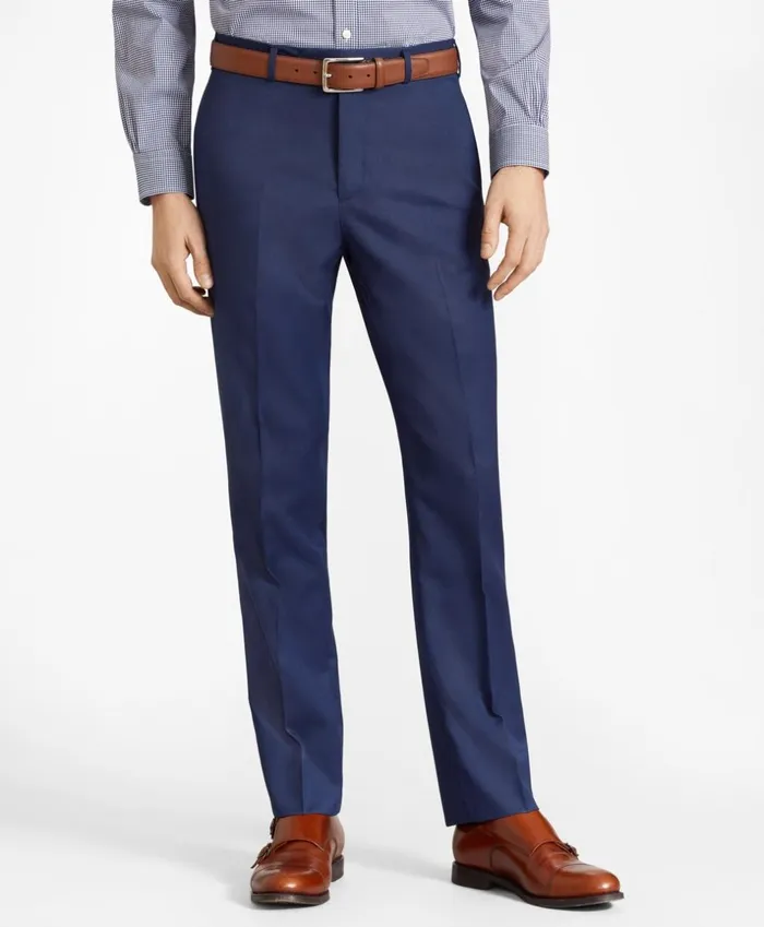 Brooks Brothers Suits Regent Fit TwoButton 1818 Suit Navy 8211 Men