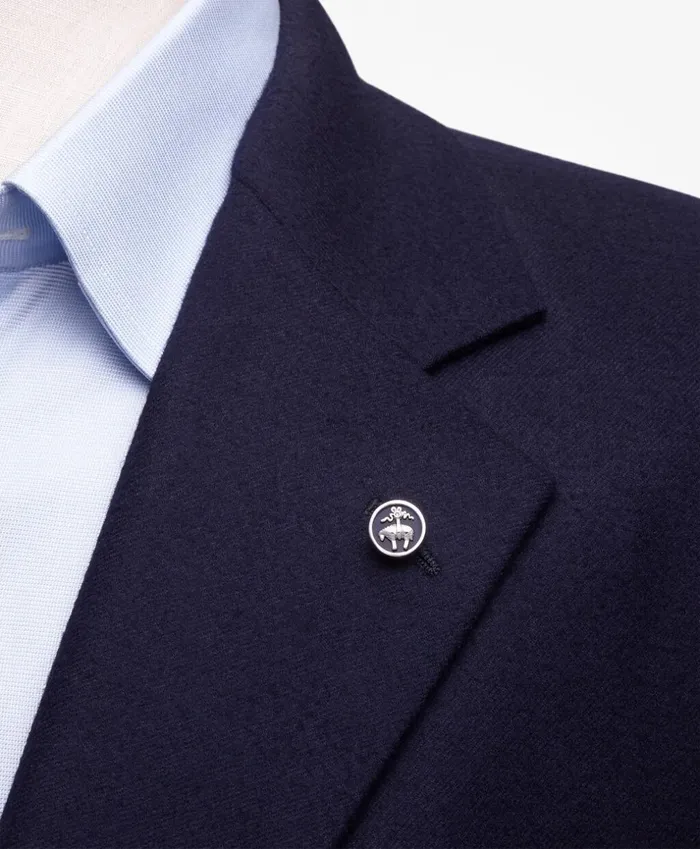 Brooks Brothers Tie and Collar Accessories Enamel Lapel Pin Silver 8211 Men Brooks Brothers Tie and Collar Accessories Enamel Lapel Pin Silver 8211 Men