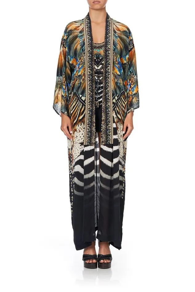 Camilla Kaftans and Coverups Women Kimono Coat Lost Paradise