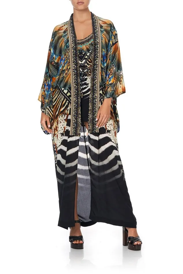 Camilla Kaftans and Coverups Women Kimono Coat Lost Paradise